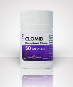 Clomid 50mg – Clomiphene (Anti-estrogen, PCT) 50mg/50tabs